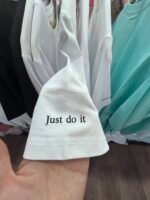 【UZ8147】nike tez quriydigan bosilgan qisqa yengli oq - 图片 2