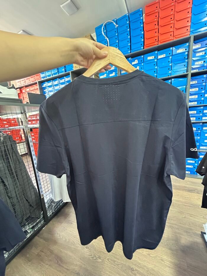 【UZ8137】Adidas tez quriydigan bosilgan qisqa yengli oq sapfir - Image 2