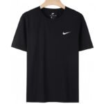 【UZ8112】Nike Print qisqa yeng qora