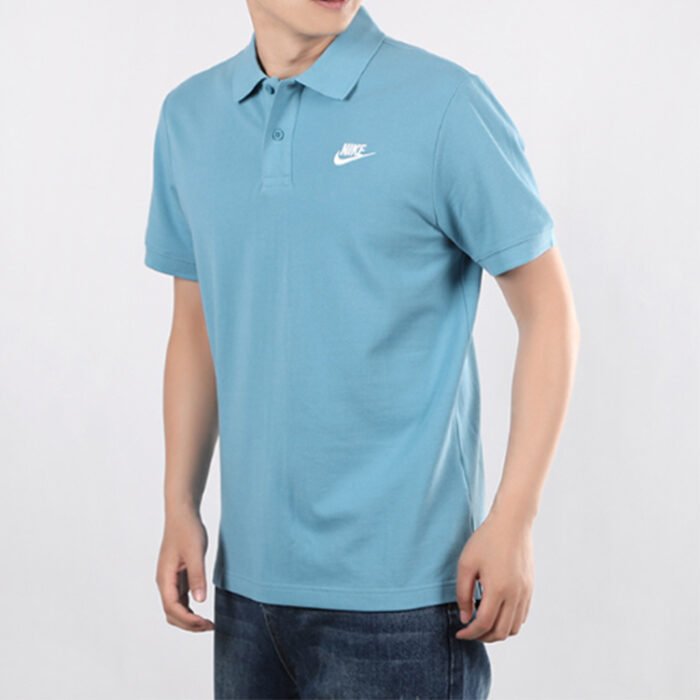Nike ·blue shirt short sleeve - Image 1