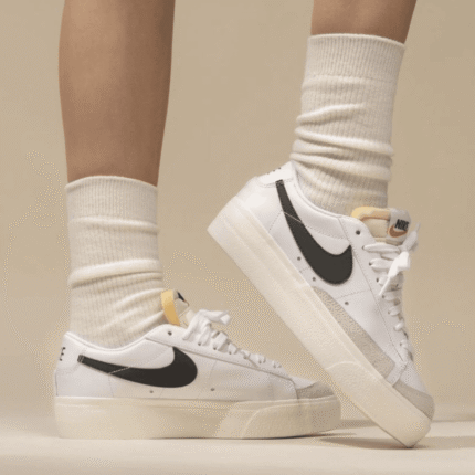 Nike black and white sneakers