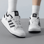 Adidas· black and white anti-skate shoes - 图片 2