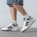 Adidas· black and white anti-skate shoes