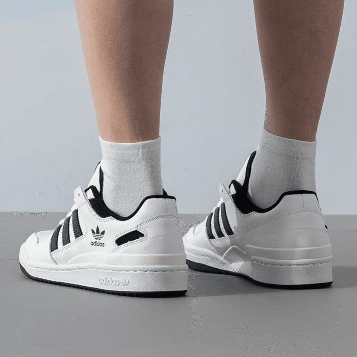 Adidas· black and white anti-skate shoes - 图片 3