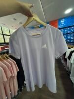 【UZ8165B】adidas paxta bosilgan qisqa yengli binafsharang ayollar - 图片 2