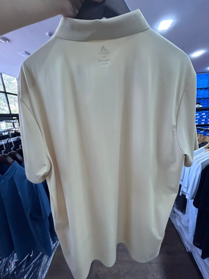 【UZ8280】adidas spaxta bosilgan polo qisqa yengli kulrang - Image 2