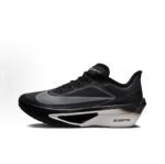 8821 Nike Zoom Fly 6 Ayollar uchun qulay, sirpanmaydigan, past poyafzal, qora va kulrang
