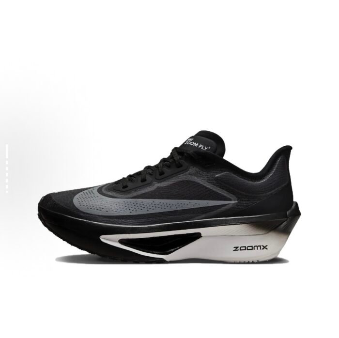 8821 Nike Zoom Fly 6 Ayollar uchun qulay, sirpanmaydigan, past poyafzal, qora va kulrang - 图片 1