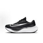 8822 NIKE Zoom Fly 5 Qora Oq Erkaklar uchun toymaslikka qarshi marafon yugurish poyabzal