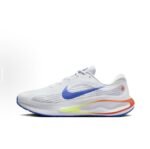 【8826】 Nike Journey Run oq va ko'k rangli uniseksli qulay yumshoq, nafas oluvchi past-top oddiy yugurish poyabzali