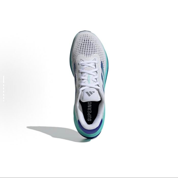 【8847】Adidas SUPERNOVA RISE qulay Y2K retro poyafzallari engil aşınmaya bardoshli poyafzal, oq va ko'k - 图片 5