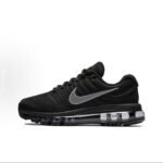 【8852】 Nike Air Max 2017 Erkaklar uchun qulay va oddiy past-to'plamli yugurish poyabzali qora