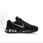 【8852】 Nike Air Max 2017 Erkaklar uchun qulay va oddiy past-to'plamli yugurish poyabzali qora - 图片 2
