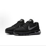 【8852】 Nike Air Max 2017 Erkaklar uchun qulay va oddiy past-to'plamli yugurish poyabzali qora - 图片 3