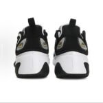 【8853】 Nike Zoom 2K Air Speed Foam Sintetik charm mato sirpanmaydigan Nafas oladigan o'rta kesilgan havo yostig'i Kundalik shahar yo'nalishi bo'ylab yugurish poyabzali Ayollar qora va oq panda - 图片 5