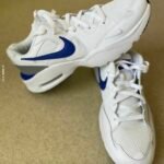 【8854】 Nike Air Max Fusion qulay ko'p qirrali to'rli mato sintetik charm past-top erkaklar uchun oddiy yugurish poyabzali ko'k va oq - 图片 4