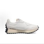 【8856】 New Balance NB 327 Casual Comfort Charm Yugurish poyabzali Uniseks Oq-oq - 图片 2