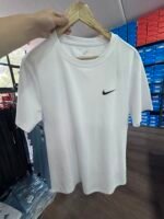 【UZ8147】nike tez quriydigan bosilgan qisqa yengli oq - 图片 4