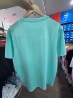 【UZ86517】nike paxta bosilgan qisqa yeng ochiq ko'k - 图片 3