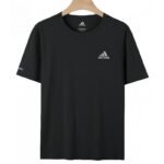 【UZ8619】adidas Sport tez quriydigan qisqa yengli qora
