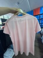 【UZ8165B】adidas toza paxta bosilgan qisqa yengli pushti ayollar - 图片 3