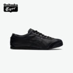 【8802】Onitsuka Tiger MEXICO 66™ yozgi erkaklar va ayollar modasi Retro sport poyabzali qora