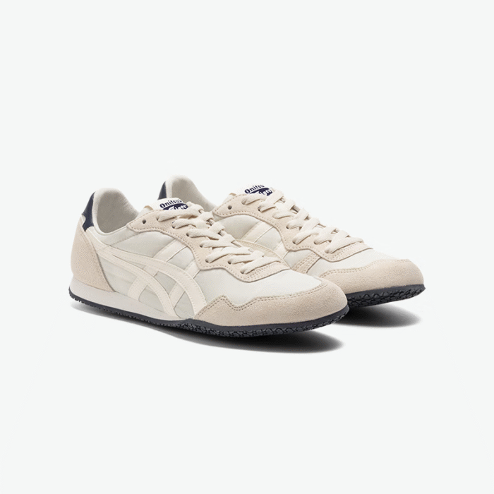 【8801】Onitsuka Tiger SERRANO™ Yozgi Erkaklar va Ayollar uchun qulay past-top moda sport kundalik poyabzali bej 36 - 图片 2