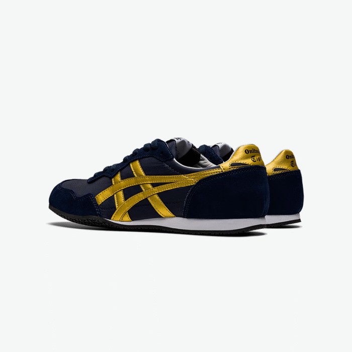 【8811】Onitsuka Tiger SERRANO™ Erkaklar va Ayollar uchun Yengil to'q-ko'k rangli past-to'q rangli sport poyabzali - 图片 4
