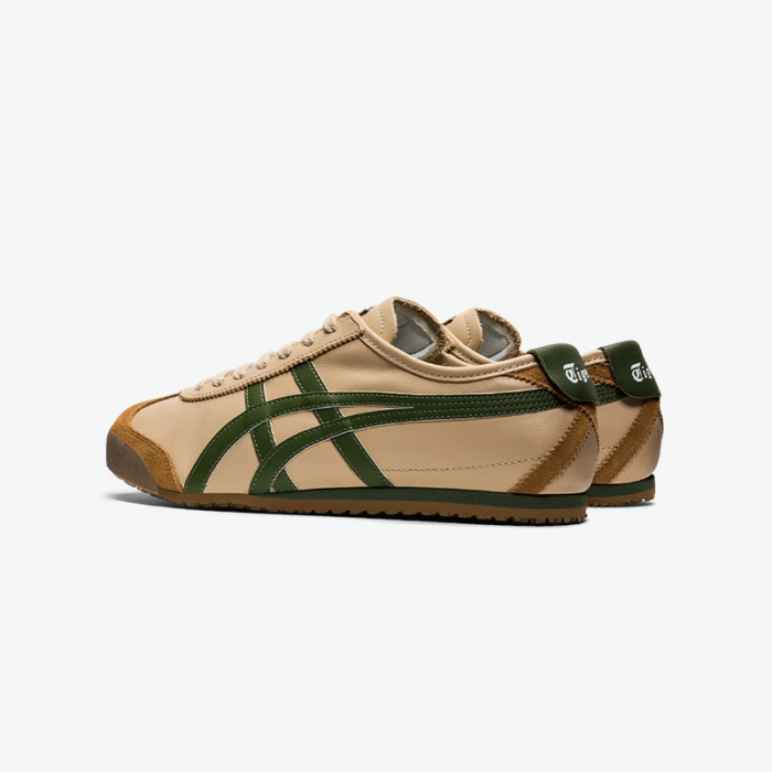 【8806】Onitsuka Tiger MEXICO 66™ Yozgi Retro Sutli Choy Rangli Juftlik Poyafzallari Bej - 图片 4