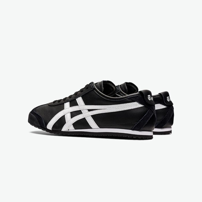 【8808】Onitsuka Tiger MEXICO 66™ yozgi erkaklar va ayollar retro qora sport poyabzali qora - 图片 4