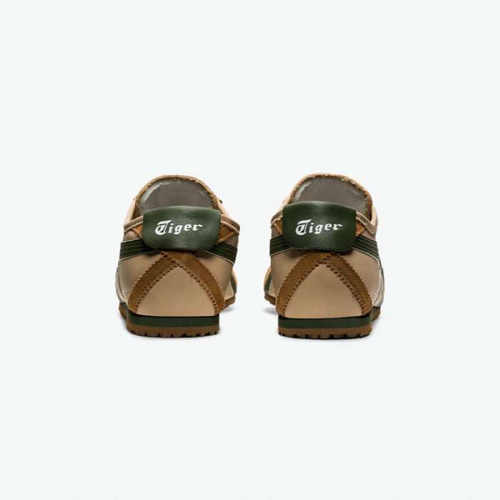 【8806】Onitsuka Tiger MEXICO 66™ Yozgi Retro Sutli Choy Rangli Juftlik Poyafzallari Bej - 图片 5