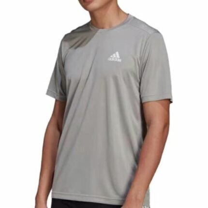 adidas · authentic grey cotton T-shirt
