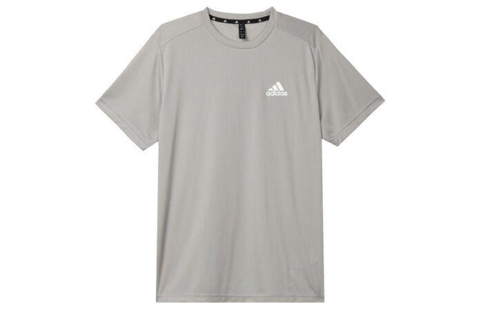 adidas · authentic grey cotton T-shirt - Image 3